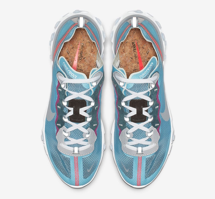 Nike React Element 87 Royal Tint AQ1090-400 Release Date