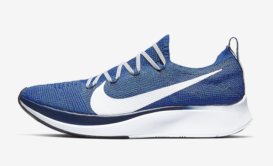 Nike Zoom Fly Flyknit Blue AR4561-400 Release Date