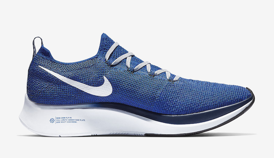 Nike Zoom Fly Flyknit Blue AR4561-400 Release Date