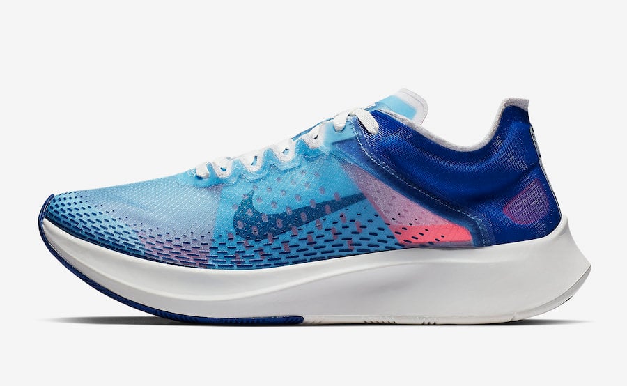 Nike Zoom Fly Indigo Force Red Orbit AT5242-400 Release Date