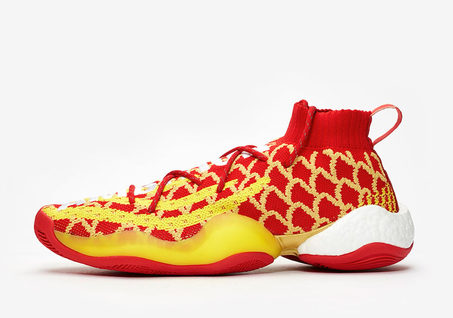 Pharrell adidas Crazy BYW Chinese New Year EE8688 Release Date Price