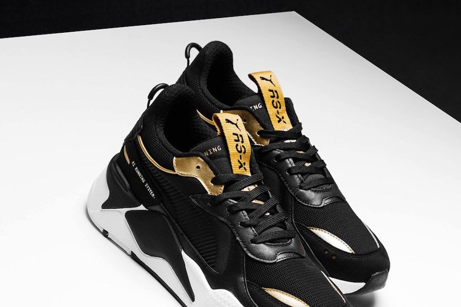 Puma RS-X Trophy Black Gold