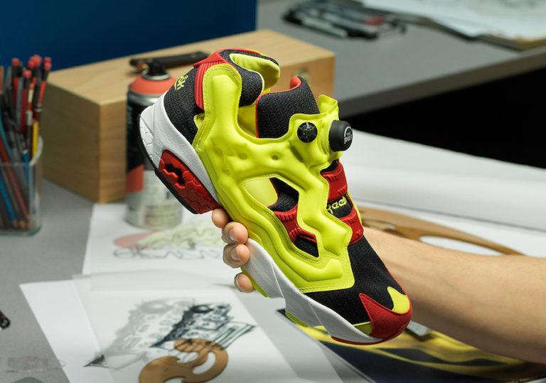 reebok insta pump fury citron