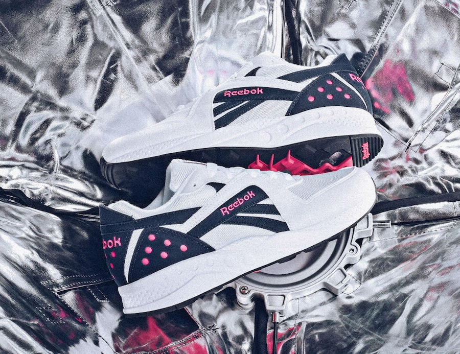 Reebok Pyro in White and Pink Fusion