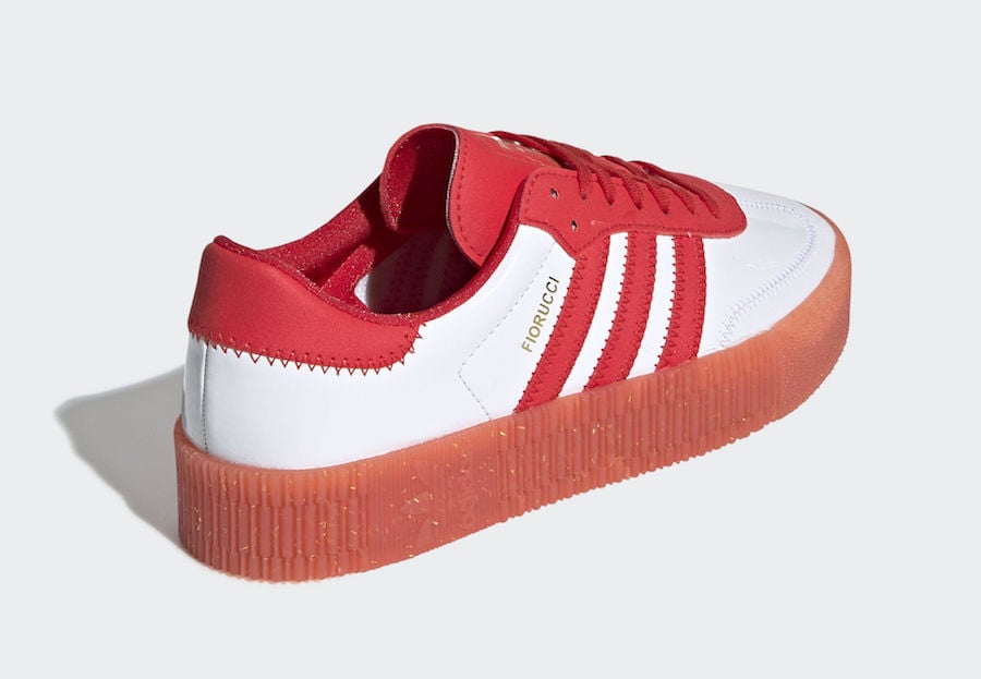 adidas Fiorucci SAMBAROSE Red G28913 Release Date