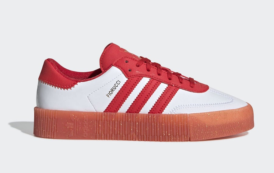 adidas fiorucci red