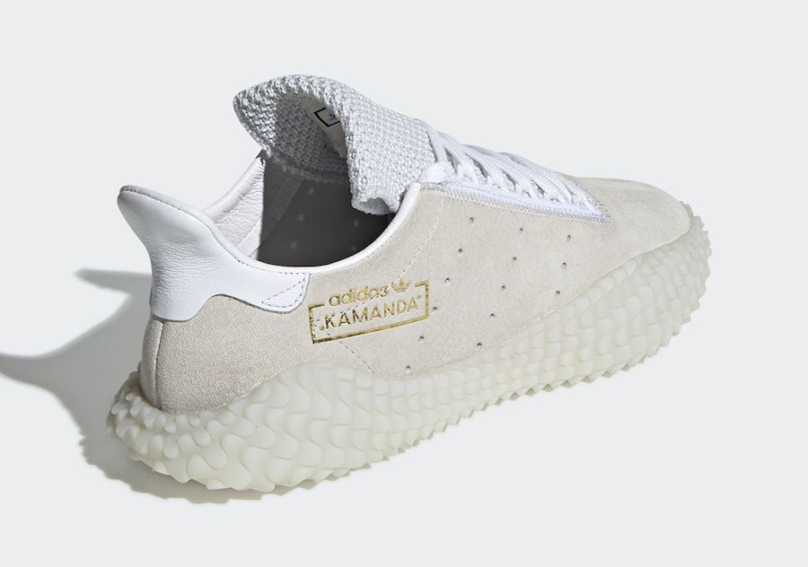 adidas Kamanda White Gold DB2778 Release Date