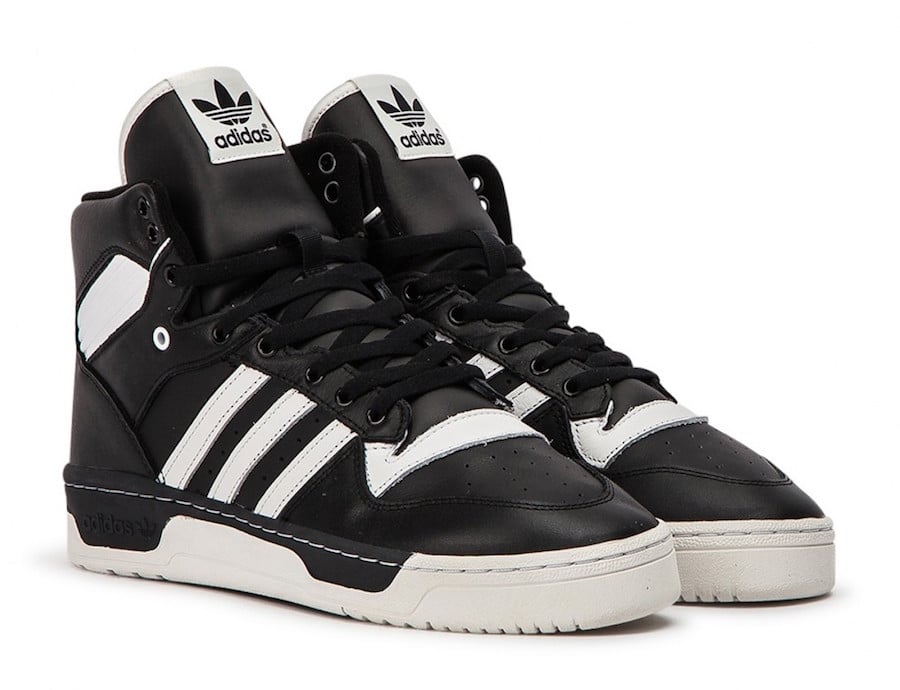 adidas Rivalry Hi in Black and White Available Now