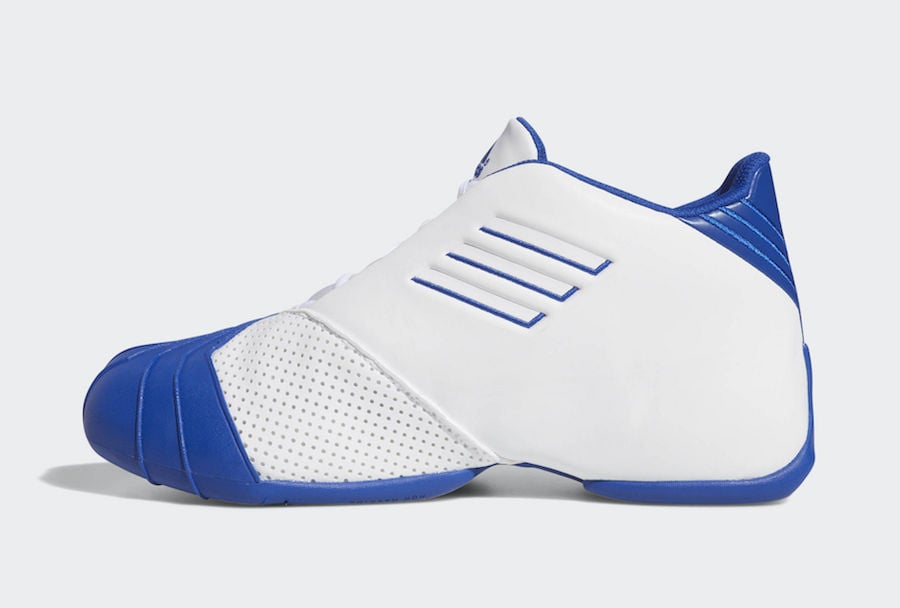 adidas T-Mac 1 White Royal EE6844 Release Date