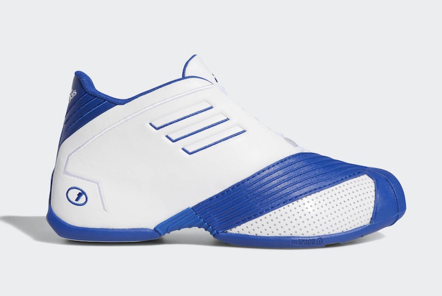 adidas T-Mac 1 in White and Royal Release Date