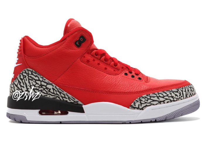 jordan 3 chicago red