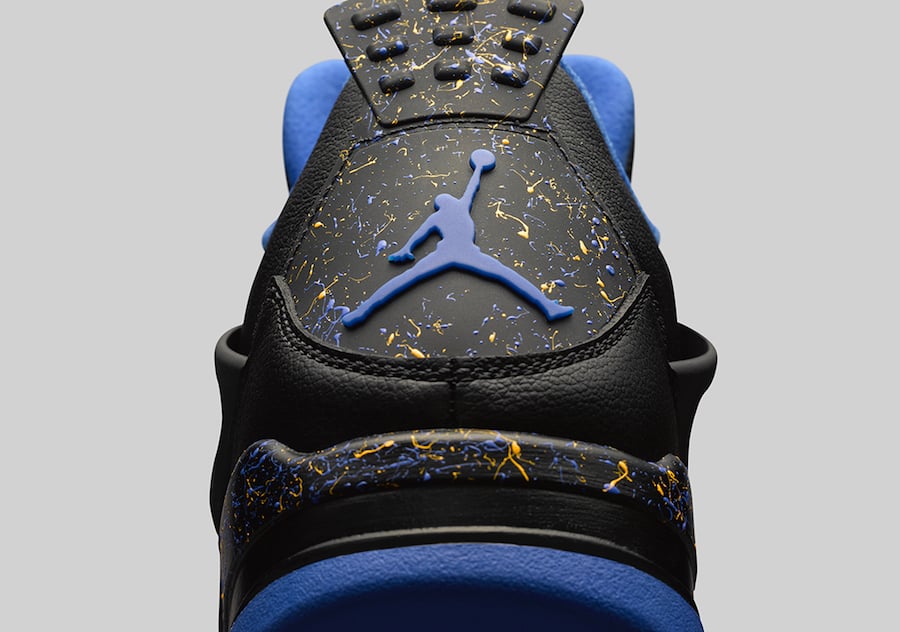 Air Jordan 4 Wings Black Blue 2019 Release Date