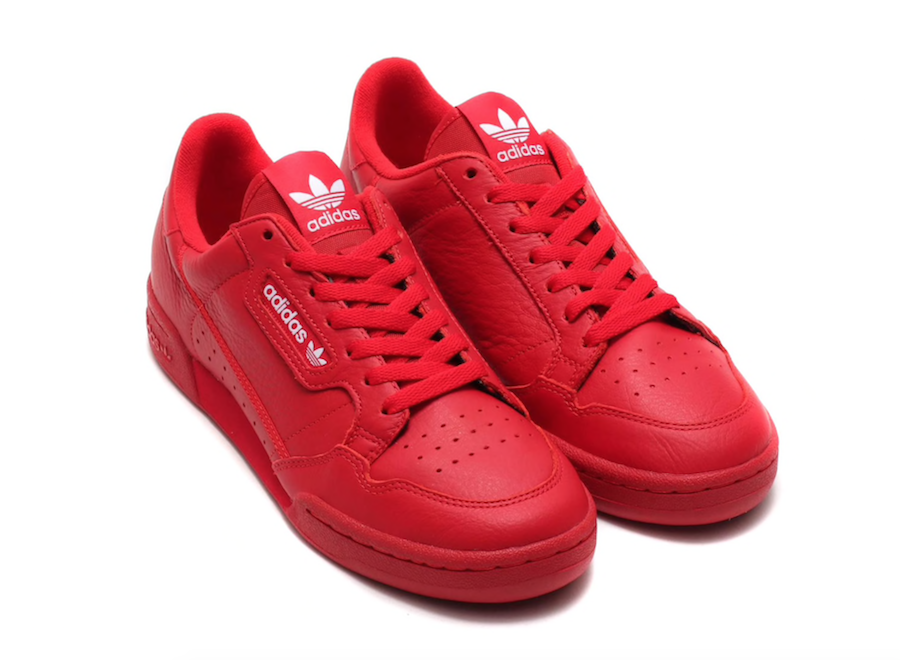 atmos adidas Continental 80 Red EF2675 Release Date