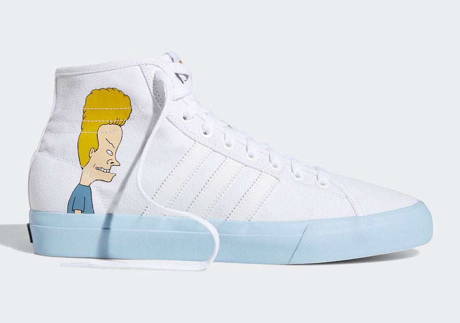 Beavis and Butt-Head x adidas Matchcourt Hi Releasing Soon