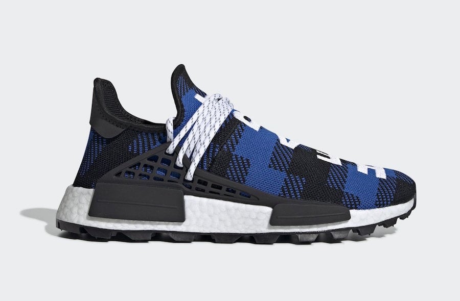 Billionaire Boys Club adidas NMD Hu Heart Mind Blue Plaid EF7387 Release Info