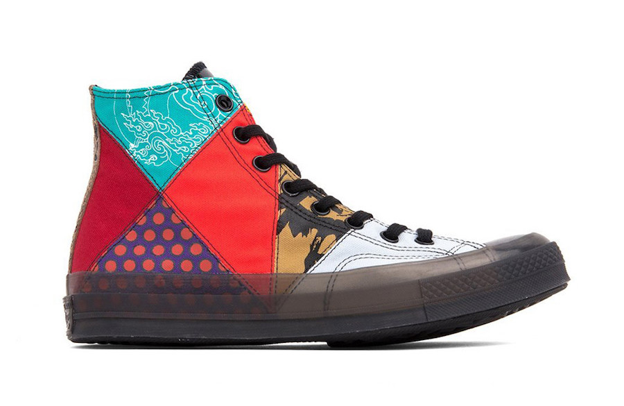 Converse Chuck 70 Patchwork Hi Bright Crimson Release Date