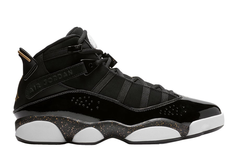 Jordan 6 Rings in Black and Gold Available Now