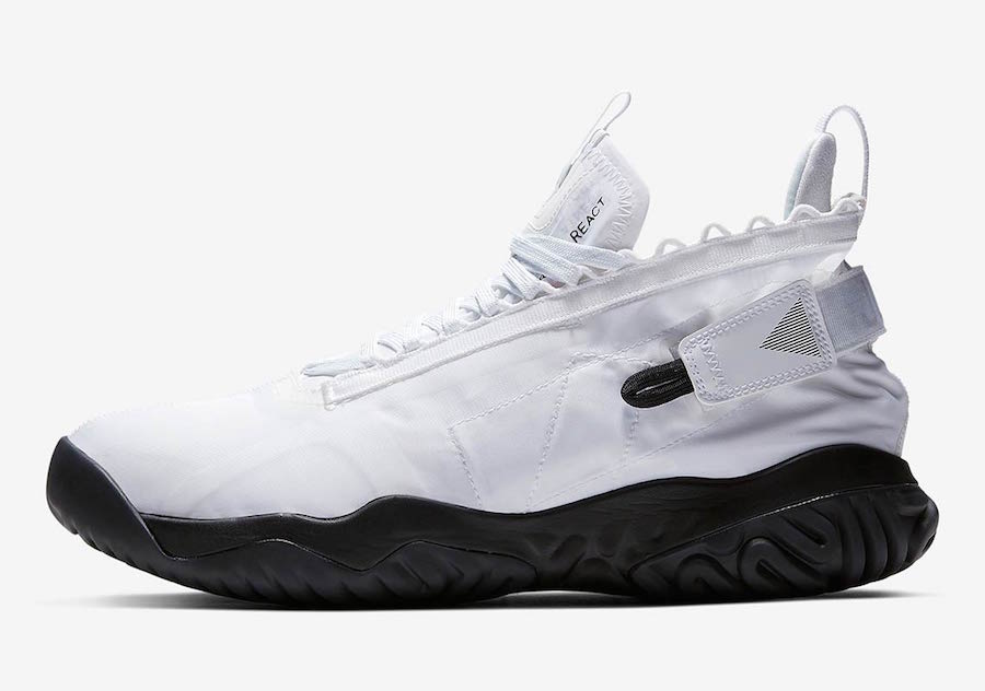 Jordan Proto React White Black BV1654-100 Release Date