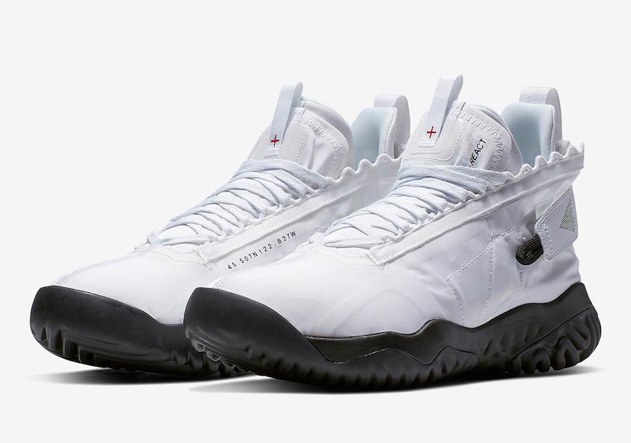 Jordan Proto React White Black BV1654-100 Release Date