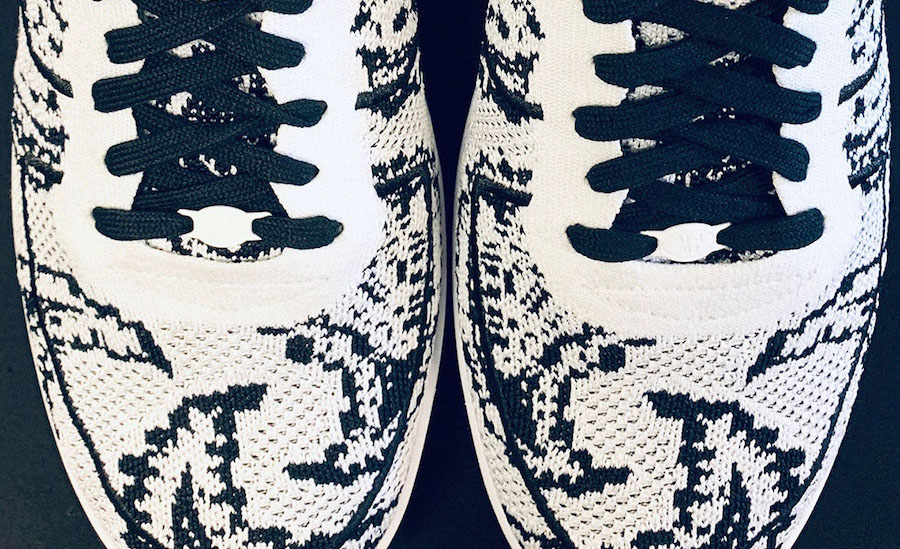 LeBron James Showcases Exclusive Nike Air Force 1 Flyknit ‘Paisley’