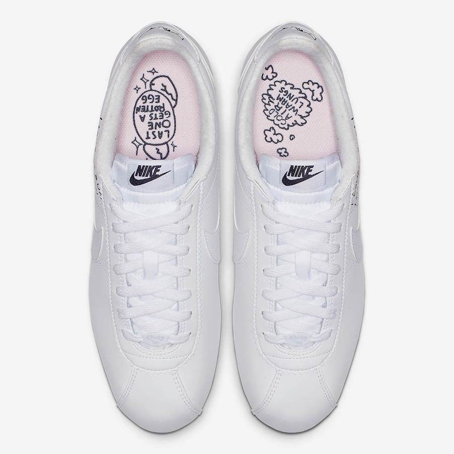 Nathan Bell Nike Cortez White BV8165-100 Release Date