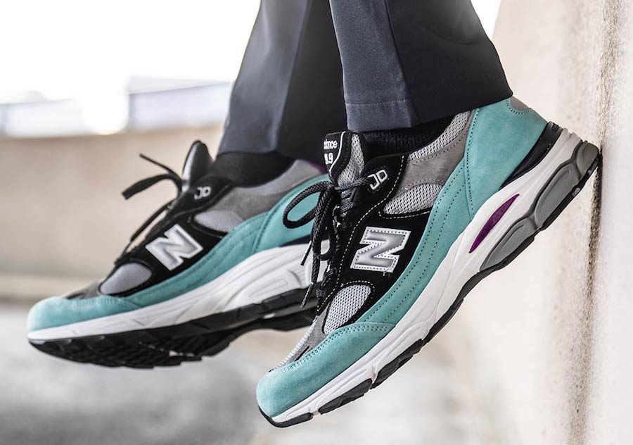 New Balance 991.9 in Turquoise