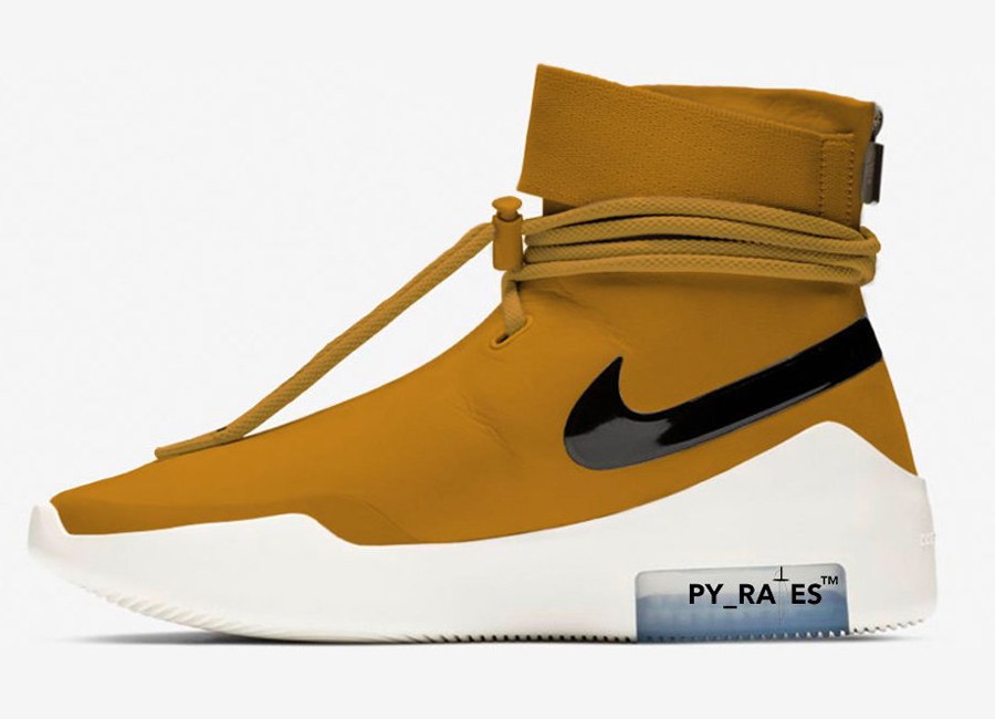 Nike Air Fear of God SA Wheat Gold Release Date | SneakerFiles