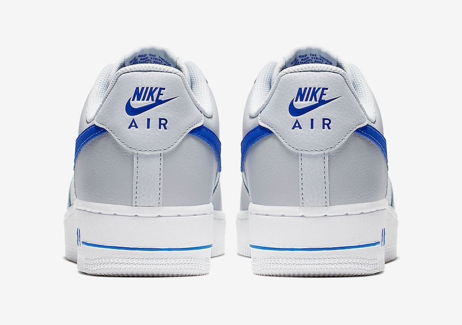 air force 1 blue and grey