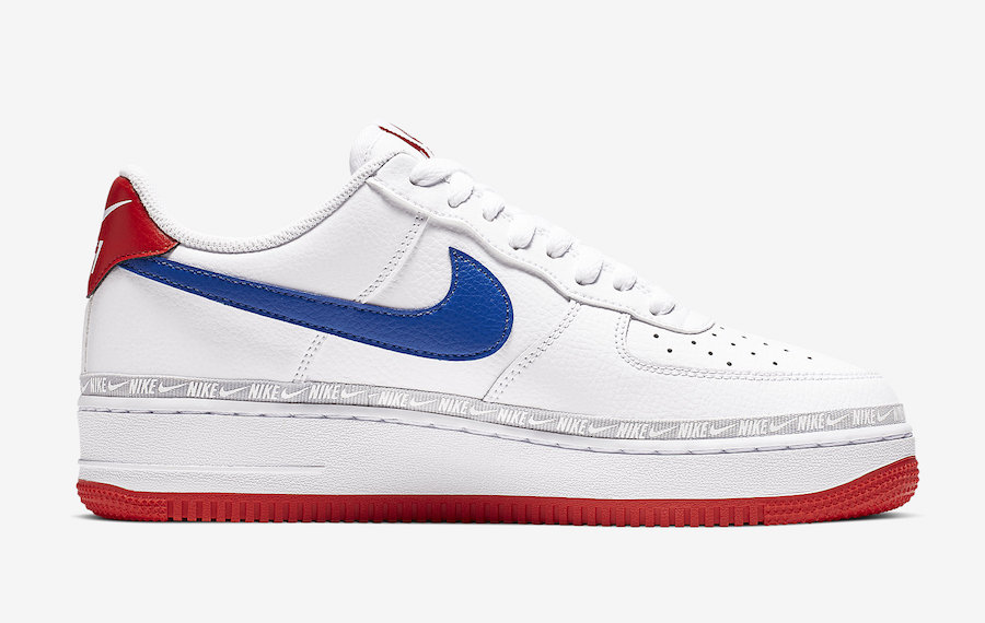 Nike Air Force 1 Low White Red Blue CD7339-100 Release Date