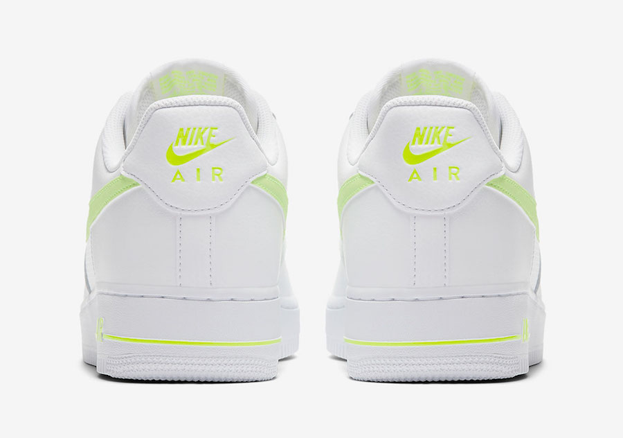 Nike Air Force 1 Low White Volt CD1516-100 Release Date