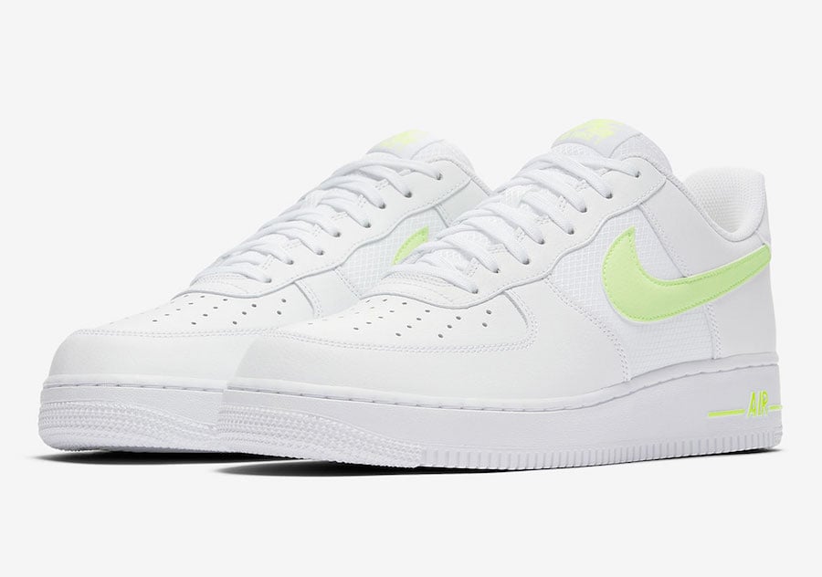 Nike Air Force 1 Low White Volt CD1516-100 Release Date