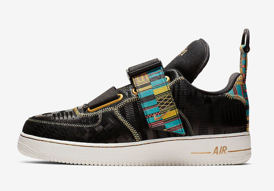 Nike Air Force 1 Utility BHM Black History Month BV7783-001 Release Date