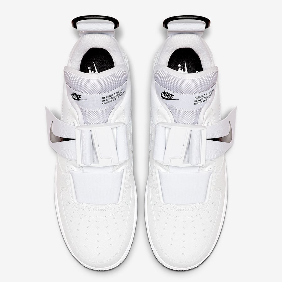Nike Air Force 1 Utility White Black AO1531-101 Release Date