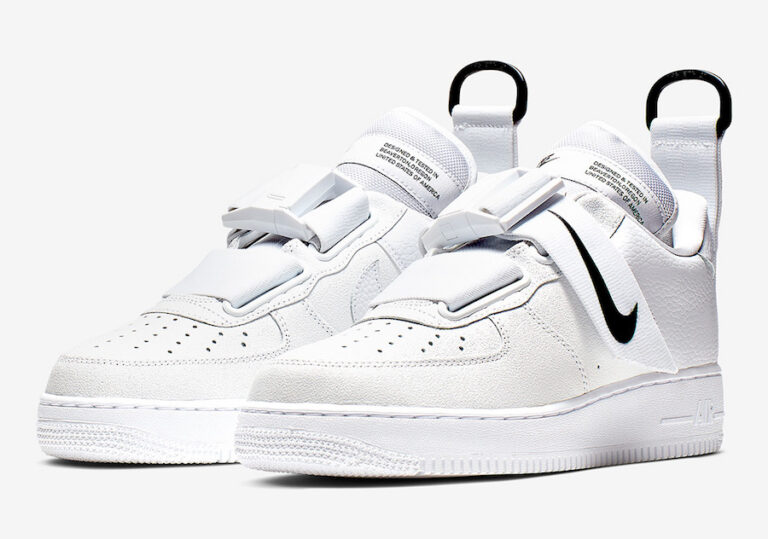 air force 1 utility white black