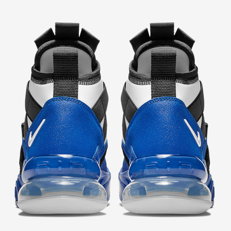 all blue air force 270 high top