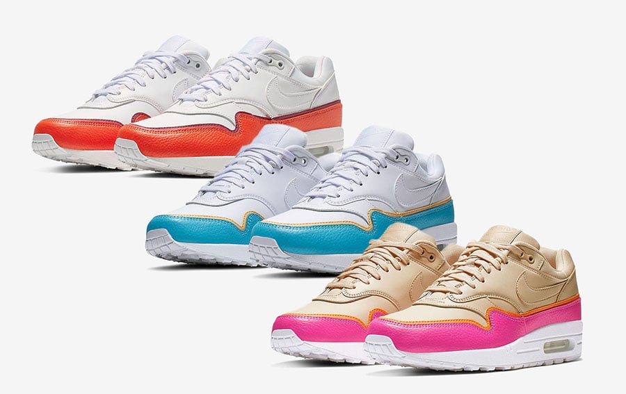 Nike Air Max 1 Colorful Mudguard Pack Release Date