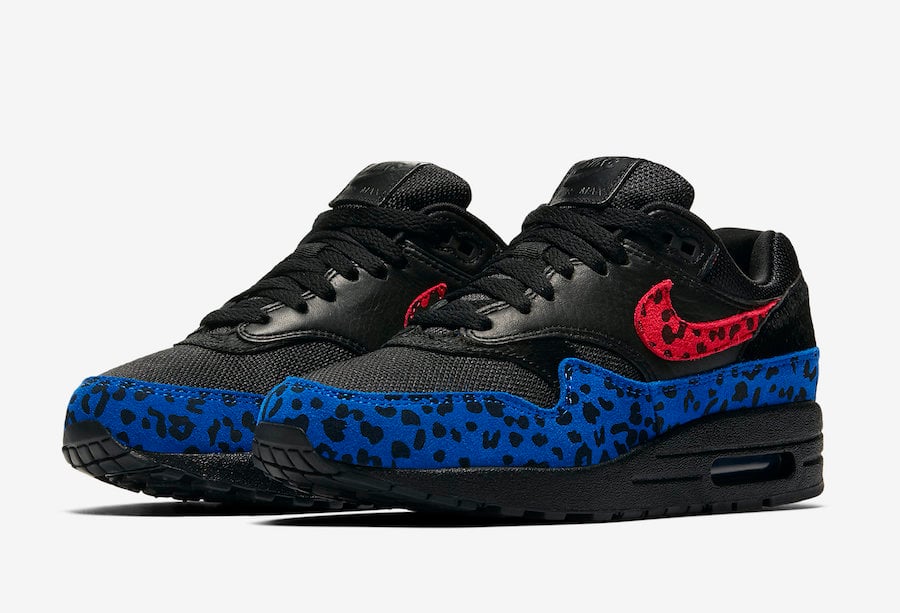 Nike Air Max 1 Premium Black Leopard 