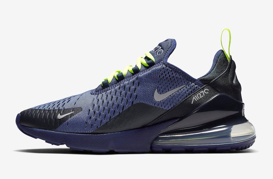 Nike Air Max 270 Blue Void Volt CD7337-400 Release Date