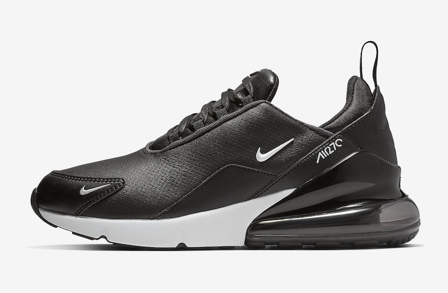 Nike Air Max 270 Premium Leather Black BQ6171-001 Release Date