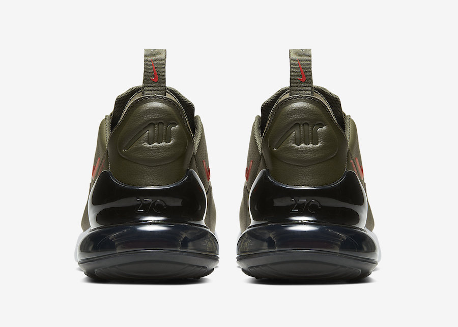 Nike Air Max 270 Premium Leather Olive BQ6171-200 Release Date