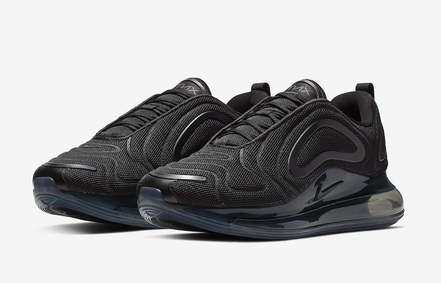 Another Nike Air Max 720 ’Triple Black’ is Releasing