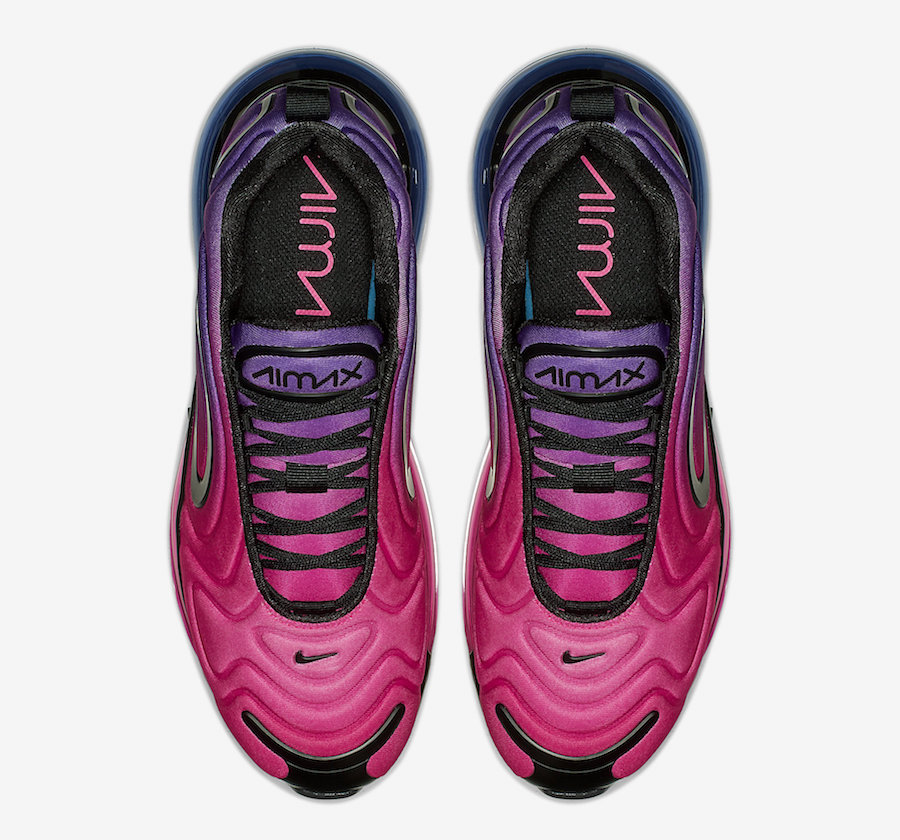 nike air max 720 sunset women's