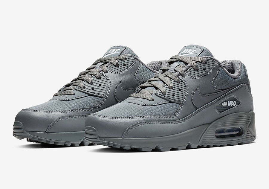 air max 90 triple grey 