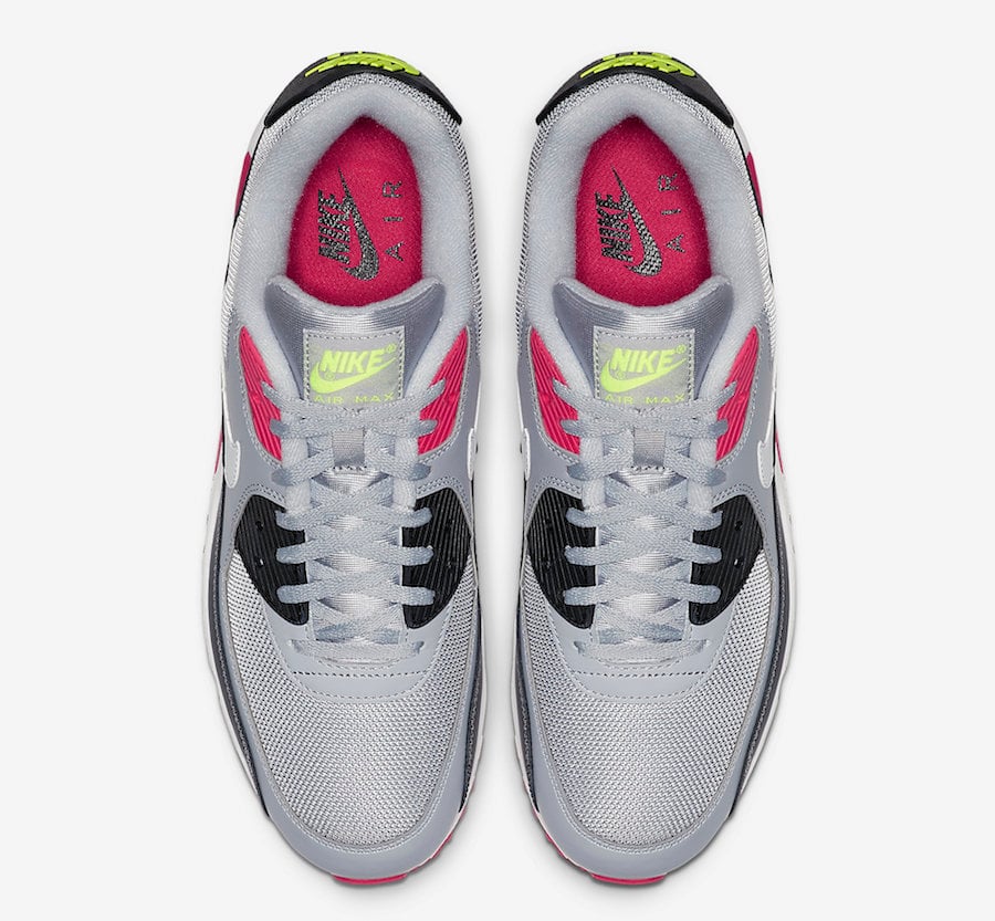 Nike Air Max 95 Grey Pink Volt AJ1285-020 Release Date