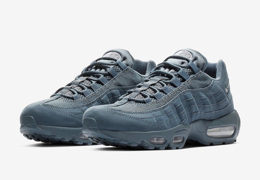 السترة حقيقة دفعة Air Max 95 Light Blue Grey Translucent Network Org