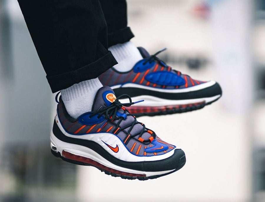 Nike Air Max 98 Gunsmoke Orange 640744 