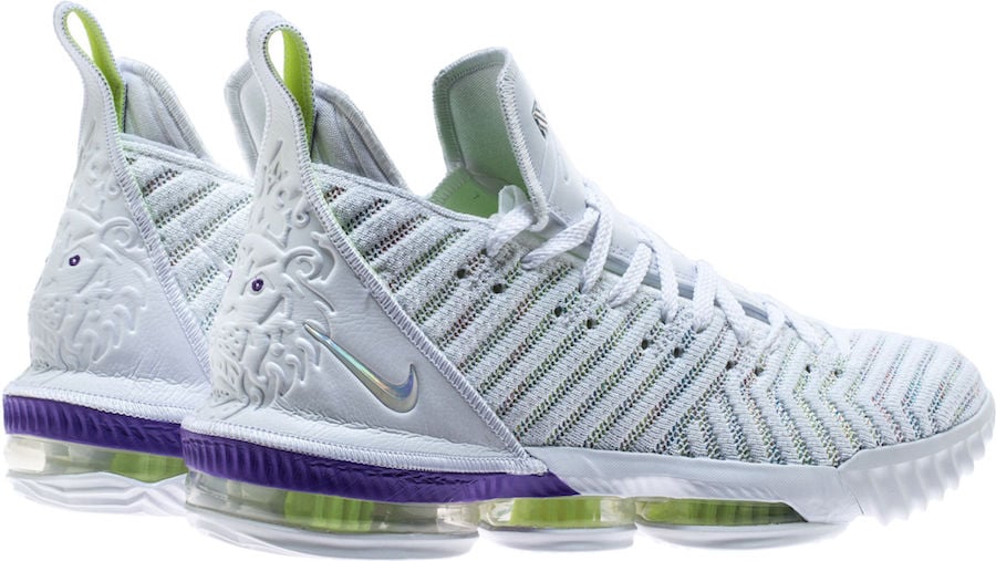 lebron 16 white and purple