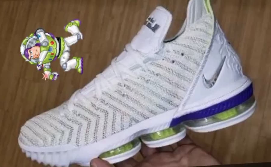 Nike LeBron 16 Buzz Lightyear White Multi-Color Hyper Grape Release Date