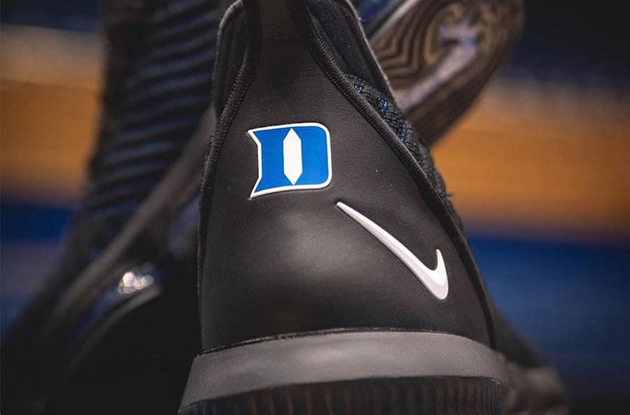 Check Out the Nike LeBron 16 Duke Blue Devils PE