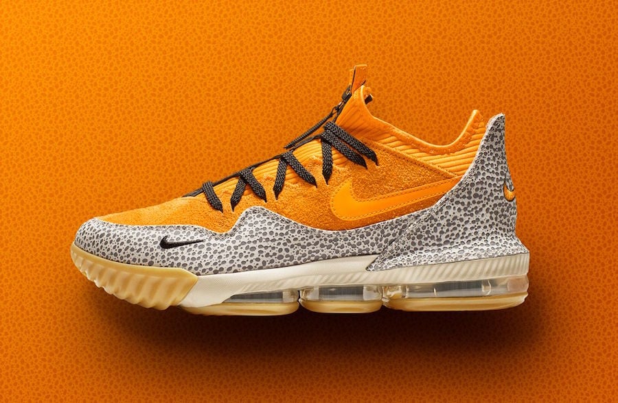 lebron 16 low safari release date